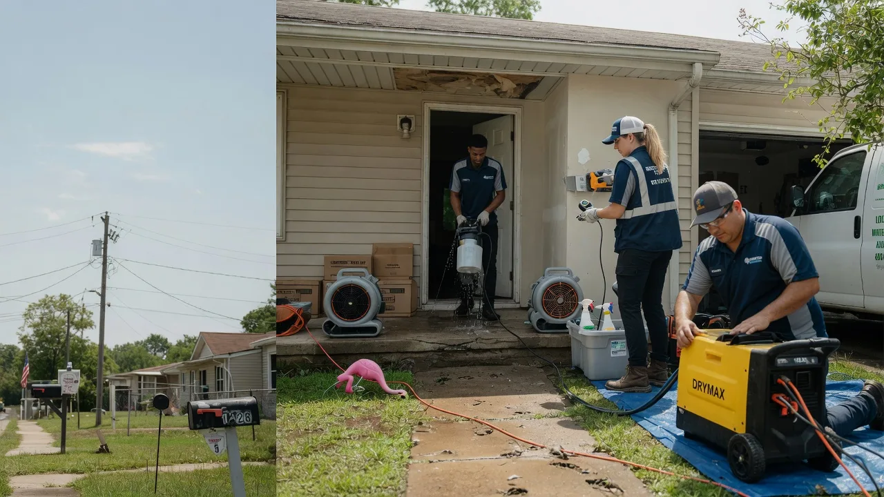 Storm Damage Water Removal in Tunnel Hill, GA near me